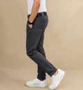 Pantalón en drill color gris