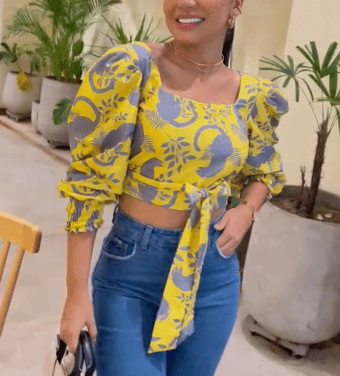 Blusa top colores