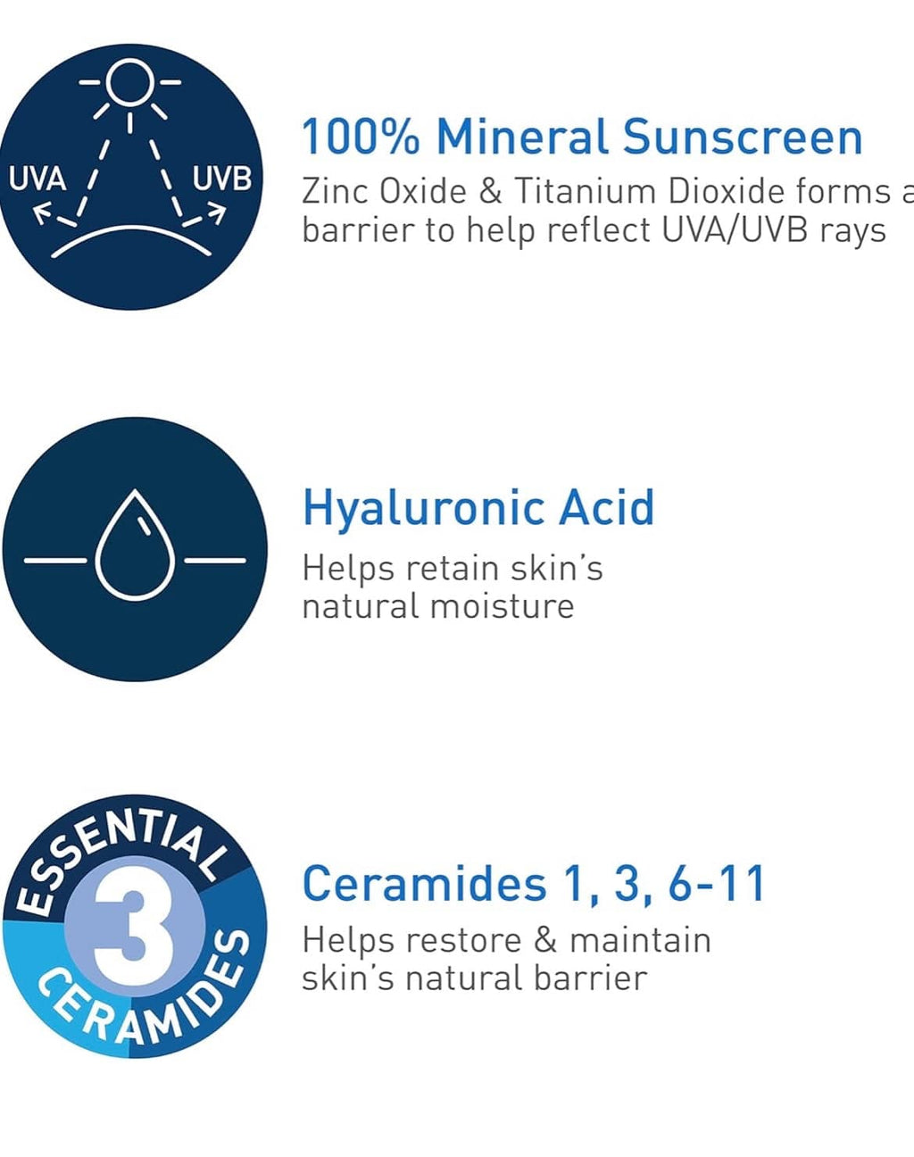 CeraVe Protector Solar Hidratante | Hydrating Mineral Sunscrean 50spf