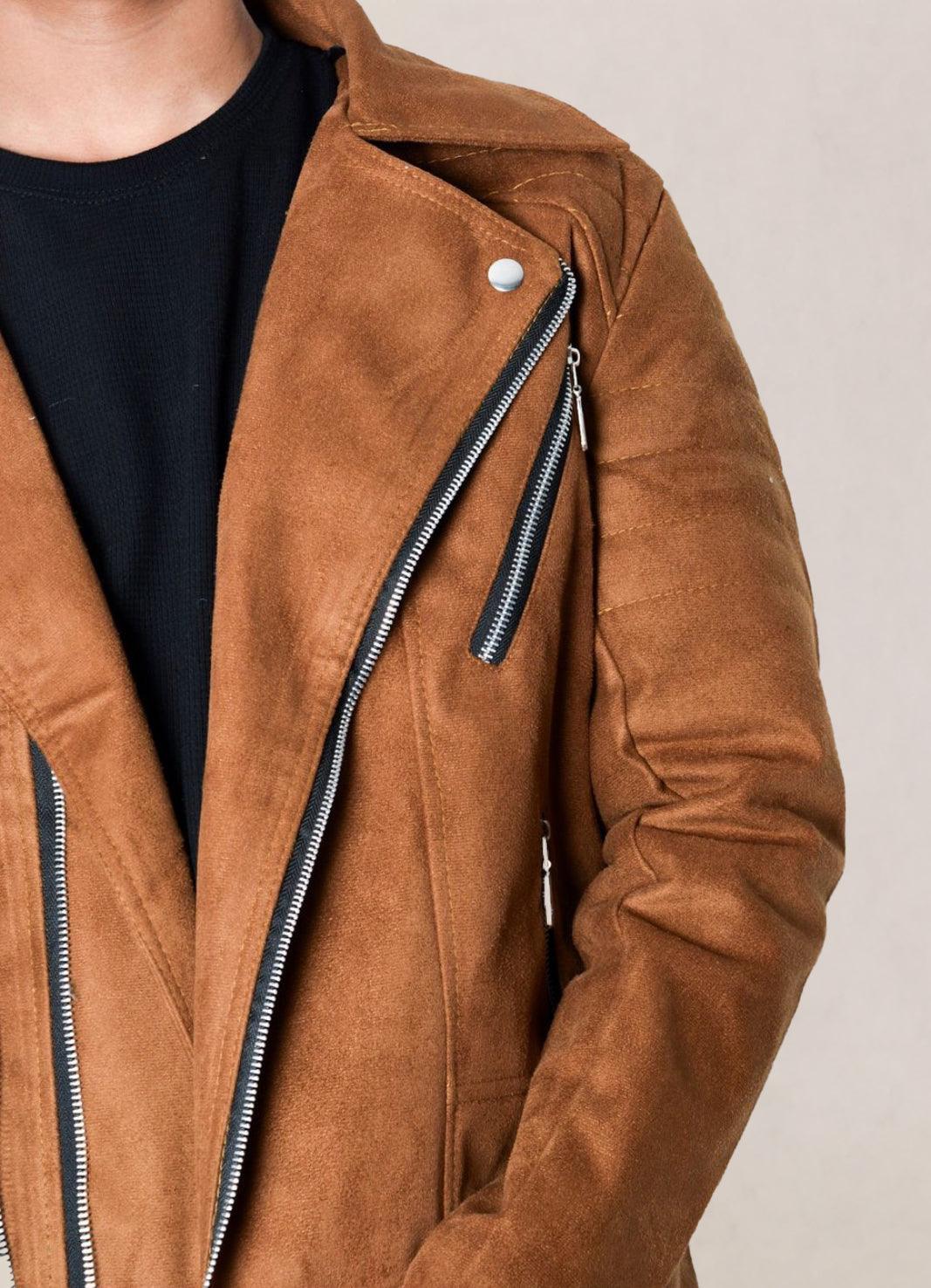 Chaqueta de cremalleras para hombre
