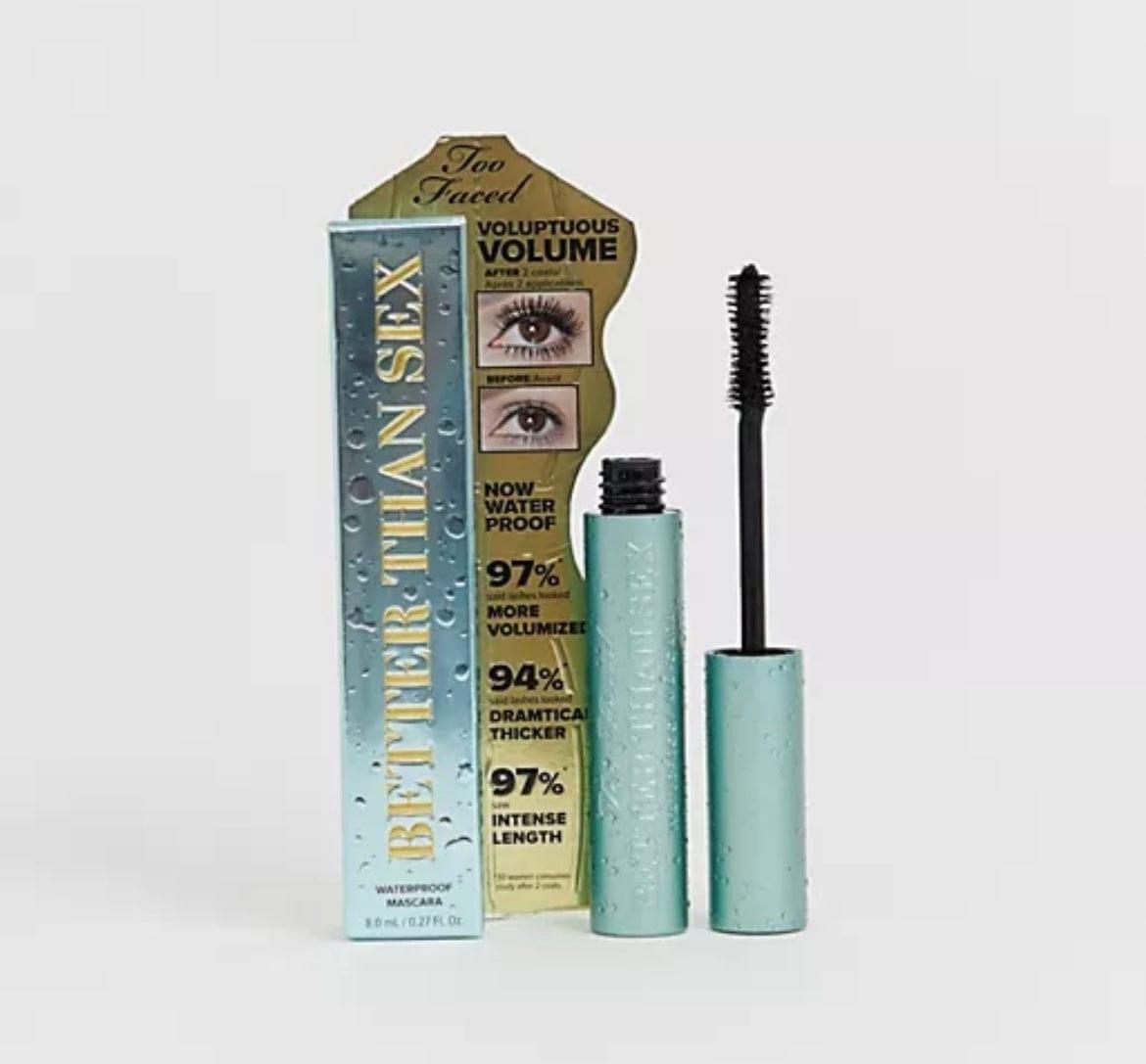 Better Than Sex Pestañina Resistente al Agua| Too Faced
