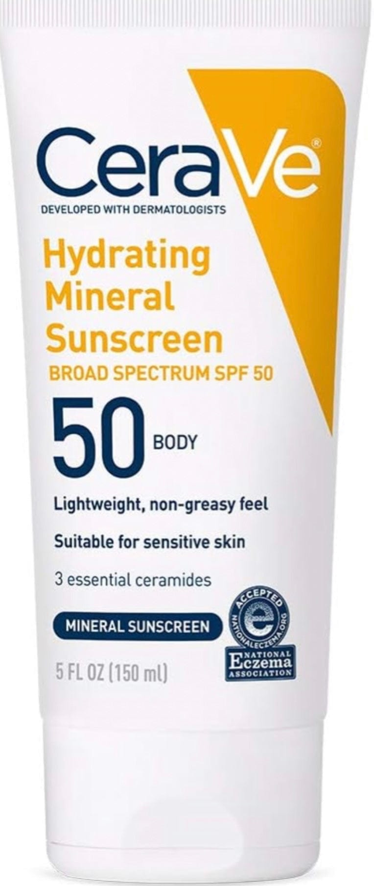 CeraVe Protector Solar Hidratante | Hydrating Mineral Sunscrean 50spf
