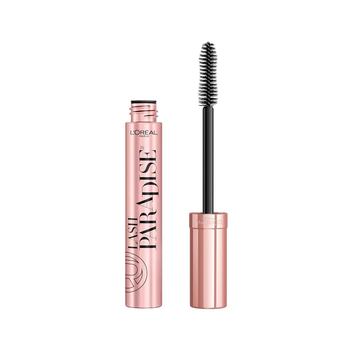 L'oreal pestañina Voluminous Makeup Lash Paradise da mayor volumen, longitud y un negro intenso