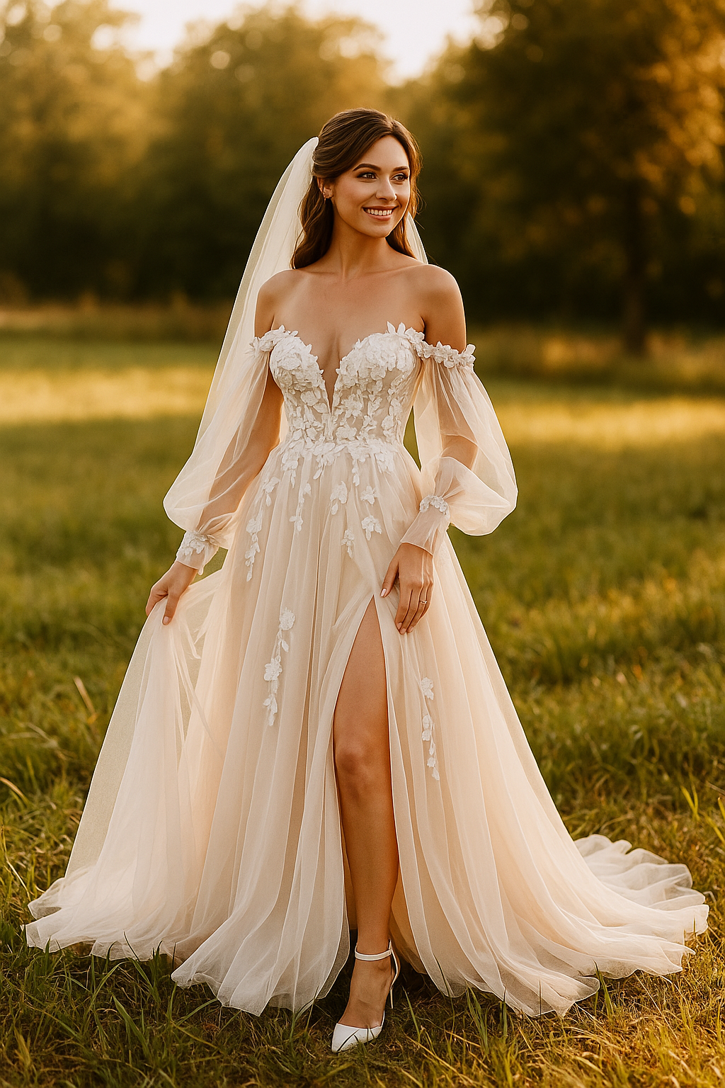 Vestido de novia Atenas