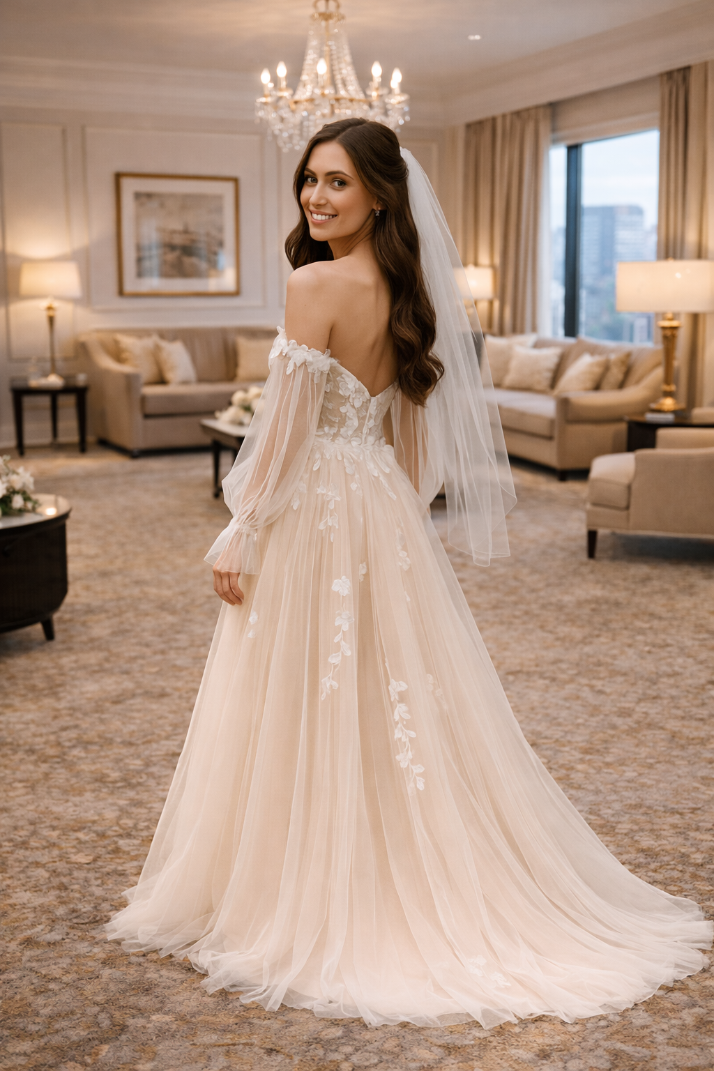 Vestido de novia Atenas