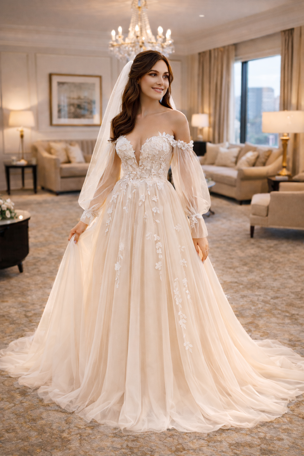 Vestido de novia Atenas