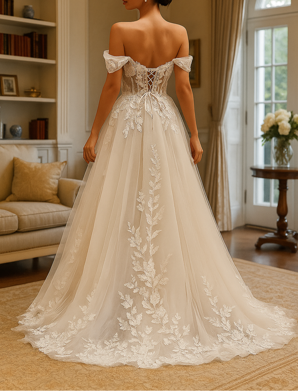 Vestido de novia Dina