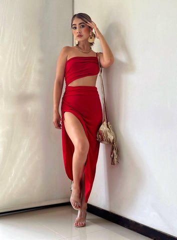 Vestido rojo