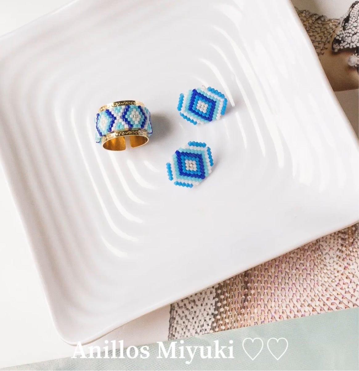 Anillos tejidos Miyuki