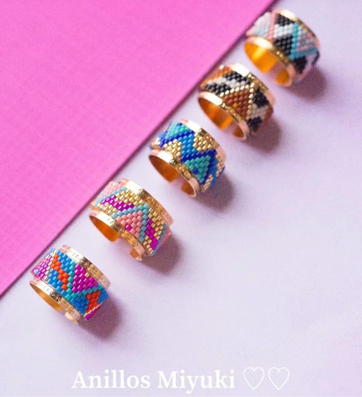 Anillos tejidos Miyuki