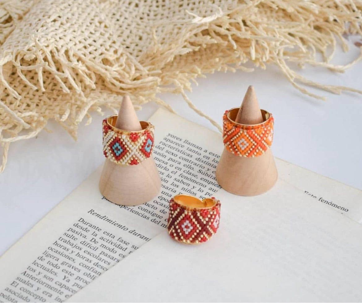 Anillos tejidos Miyuki