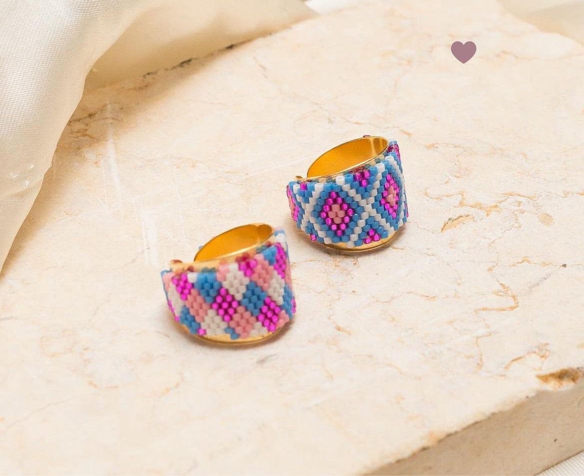 Anillos tejidos Miyuki